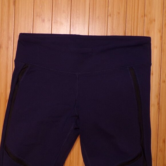 ALO Yoga leggings, dark blue low rise - Picture 2 of 8